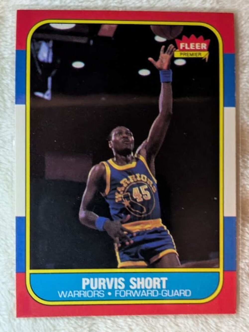 1986 Fleer PURVIS SHORT #100